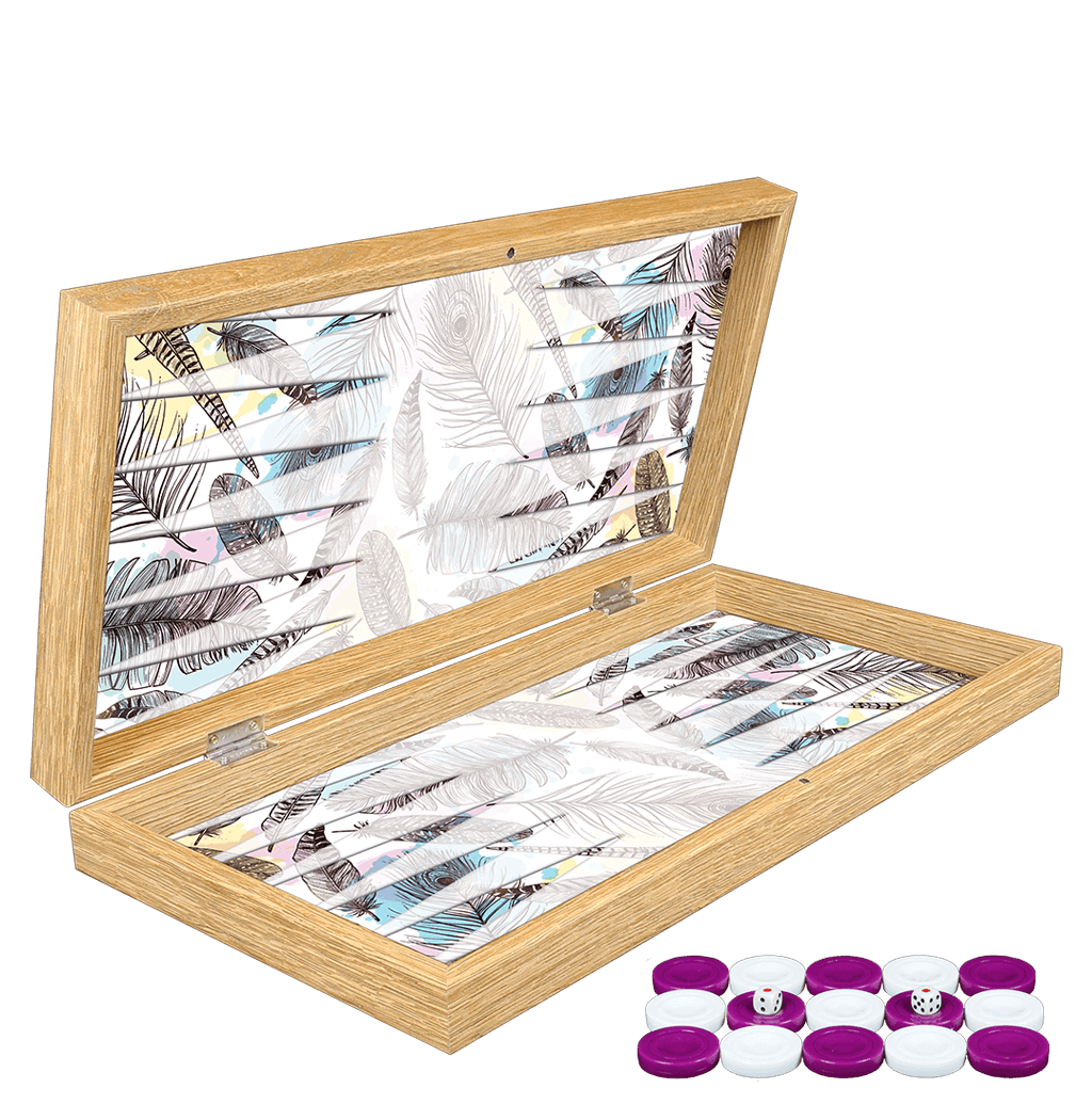FEATHER CLASSIC BACKGAMMON SETS